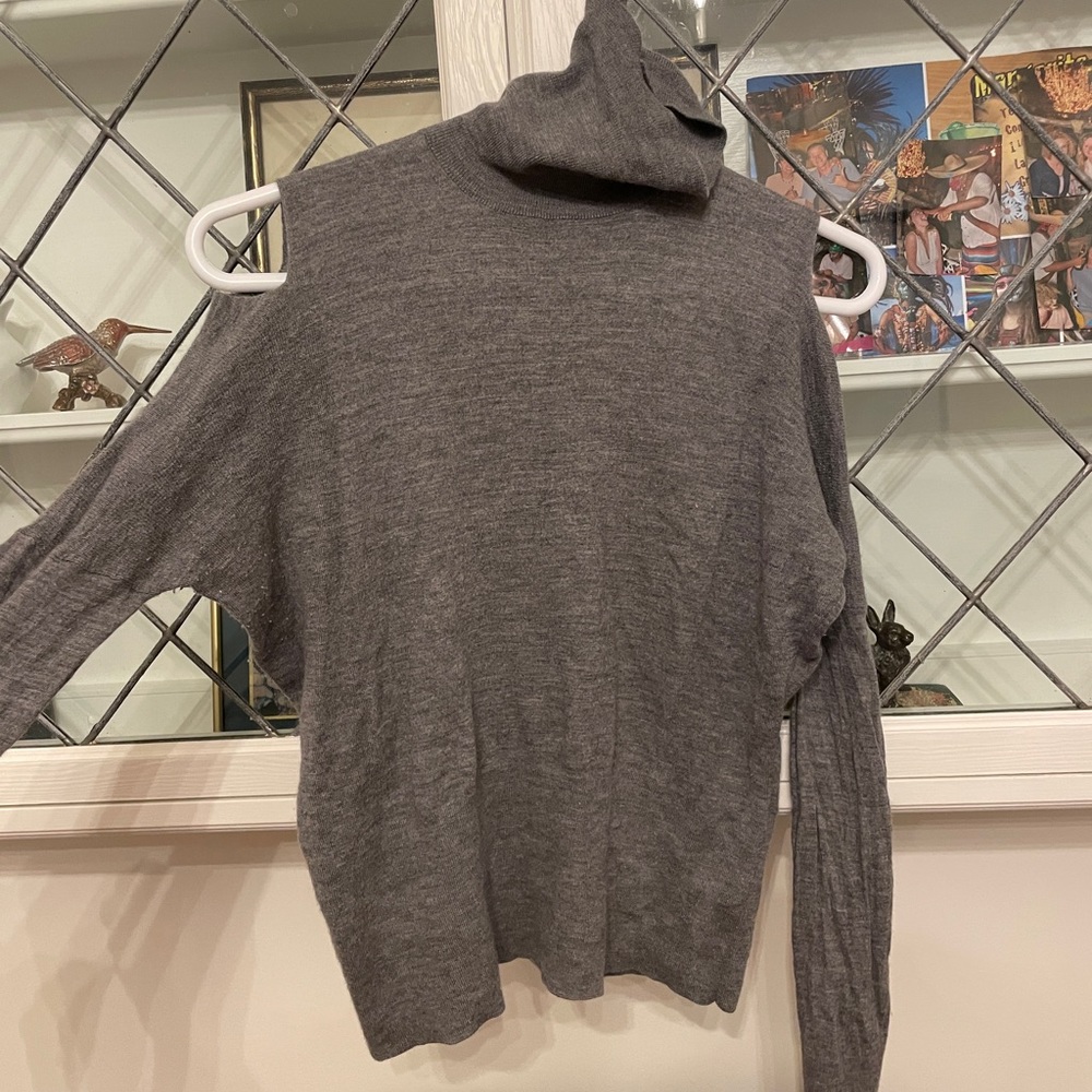 Bare shoulder sweater by Vince